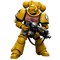 Фигура подвижная JoyToy Imperial Fists Intercessors 1/18 Warhammer 40000 6973130376656 - фото 157513