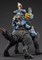 Фигура подвижная JoyToy Space Wolves Thunderwolf Cavalry Frode Warhammer 40000 6973130373099