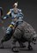 Фигура подвижная JoyToy Space Wolves Thunderwolf Cavalry Frode Warhammer 40000 6973130373099