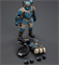 Фигура подвижная JoyToy Astra Militarum Tempestus Scions Squad 55th Kappic Eagles Hot-shot Volley Gunner Warhammer 40000 6973130375031