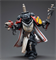 Фигура подвижная JoyToy Black Templars Primaris Sword Brethren Granbertus Warhammer 40000 6973130373839 - фото 158715