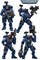 Набор action-фигур JoyToy ULTRAMARINES INCURSORS Warhammer 40000 6973130371286 - фото 158848
