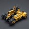 Фигура подвижная JoyToy Imperial Fists Primaris Invader ATV Warhammer 40000 6973130374546