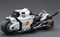 Фигура подвижная JoyToy White Scars Raider-pattern Combat Bike Warhammer 40000 6973130374836