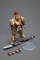 Фигура подвижная JoyToy Adeptus Custodes Custodian Guard with Guardian Spear Warhammer 40000 6973130377806