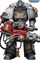 Фигура подвижная JoyToy Grey Knights Strike Squad Grey Knight with Psilencer Warhammer 40000 6973130379008 - фото 166126