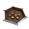 Dice Tray для кубиков TORNSCAPE DND Темно-коричневый PA-RB26 - фото 168442