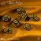 Harry Potter. Hufflepuff Modern Dice Set - Black 190142-4A - фото 170788