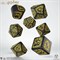 Harry Potter. Hufflepuff Modern Dice Set - Black 190142-4A - фото 170792