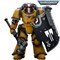 Фигура подвижная JoyToy Imperial Fists Legion MkIII 
Breacher Squad Sergeant with Thunder Hammer Warhammer Horus Heresy 6973130379107 - фото 172306