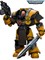 Фигура подвижная JoyToy Imperial Fists Legion 
Cataphractii Terminator Squad Legion Cataphractii 
Sergeant with Power Sword Warhammer Horus Heresy 6973130379374