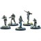 Набор миниатюр Modiphius Fallout Wasteland Warfare NCR Ranger Patrol, рейнджеры НКР, MUH052146 MUH052146