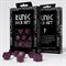 Runic Shimmering black with magenta Dice Set SRUN08 - фото 188954
