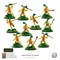 Mythic Americas Jaguar Warriors with spears 722211007