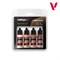 Набор красок Game Color - Tanned Skin Set Vallejo 72380 V-72380