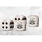 Conquest Yoroni Logo on Parchment Marbled Dice PBW6568 - фото 193821