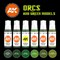 Paints set - ORCS AND GREEN CREATURES AK11600 - фото 197954