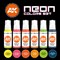 Paints set - NEON COLORS SET AK11610 - фото 197999