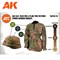 Paints set - WAFFEN SPRING-SUMMER CAMOUFLAGE 3G AK11626 - фото 198041