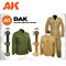 Paints set - DAK SOLDIER UNIFORM COLORS 3G AK11628 - фото 198047