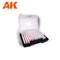 3G PLASTIC BRIEFCASE 120 WARGAME COLORS AK11707 - фото 198053