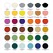 Wargame paint it all box 36 colors 3gen AK11782 - фото 198057