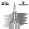 Акриловый маркер-кисть для миниатюр AK Interactive Playmarker Silver, серебристый, AKM030 AKM030