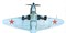 Советский истре битель Як-7Б (1:48), арт. Z4837