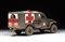 Американский армейский медицинский автомобиль Dodge   WC-54 (1/35) Звезда 3711 Z3711 - фото 199917