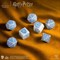Harry Potter. Ravenclaw Modern Dice Set - White 190142/2023/3/B - фото 201159