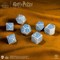 Harry Potter. Ravenclaw Modern Dice Set - White 190142/2023/3/B - фото 201160