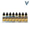 Набор красок Model Air - WWII RAF Desert Paint set Vallejo 71163 V-71163