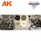Набор красок AK 1069 Wargame set - BONES AND SKELETONS AK 1069 AK1069