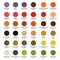 Набор красок AK11784 Wargame Paint It All Box 108 Colors 3gen AK11784 AK11784 - фото 205650