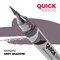 Контрастный маркер-кисть для миниатюр AK Interactive Quick Markers Grey Shadow, серый, AKMQ018 AKMQ018