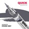 Контрастный маркер-кисть для миниатюр AK Interactive Quick Markers Strong Grey, серый, AKMQ020 AKMQ020