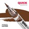 Контрастный маркер-кисть для миниатюр AK Interactive Quick Markers Leather, AKMQ022 AKMQ022