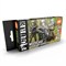 Набор красок Paints set - MODERN WOODLAND AND FLECKTARN CAMOUFLAGES 3G AK11632 AK11632