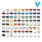 Набор красок с кейсом Mecha Color Paint Set 69990 Vallejo V-69990