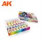 Набор акриловых красок для моделей и миниатюр AK Interactive 3GEN Basic Starter Set, 14 цветов, AK11775 AK11775