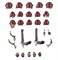 Chaos Space Marine Red Corsairs Upgrades & Transfers Warhammer 40000 43-112